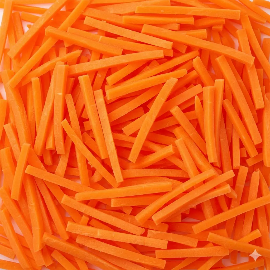 Julienne de carotte