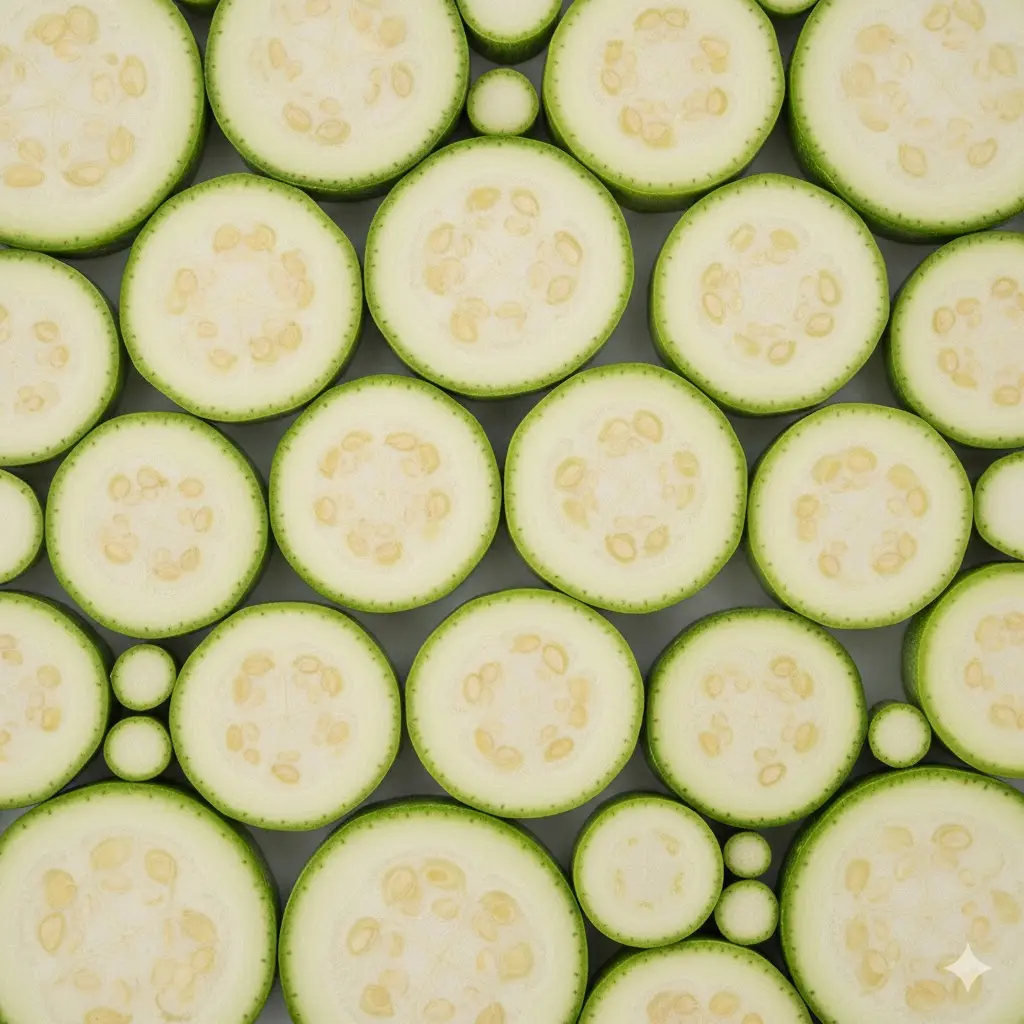 Rondelles de courgette